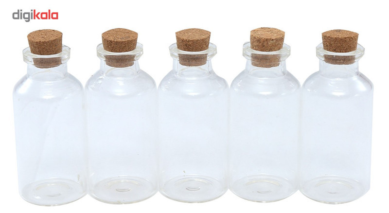 بطری دکوری کوه شاپ کد TP-C4466 بسته 5 عددی