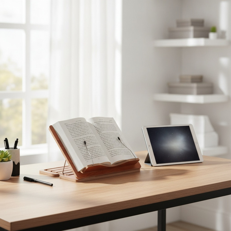 نگهدارنده کتاب مدل کتابخوان پلاس