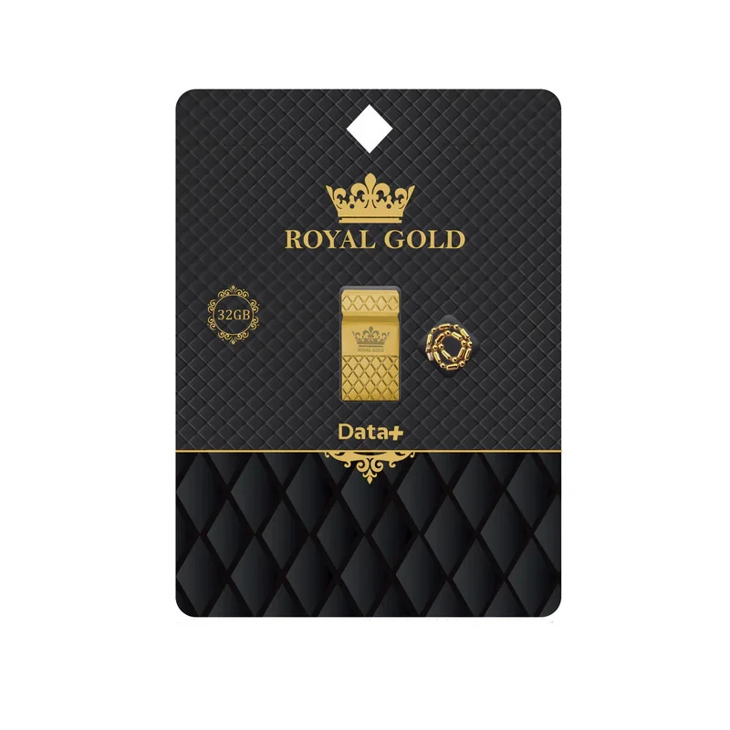فلش مموری دیتا پلاس مدل Royal gold-U2 ظرفیت 64 گیگابایت