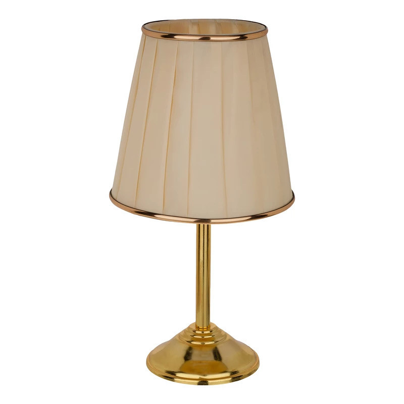 آباژور رومیزی نورهام مدل NHM-GOLDSILVERY-15