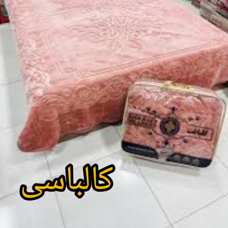 پتو گلبافت مدل برتر گل برجسته الوان سایز 160x220 سانتی متر