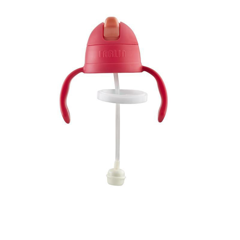لیوان آبمیوه خوری کودک فارلین مدل نی دار سوپاپ دار کد AG-10021