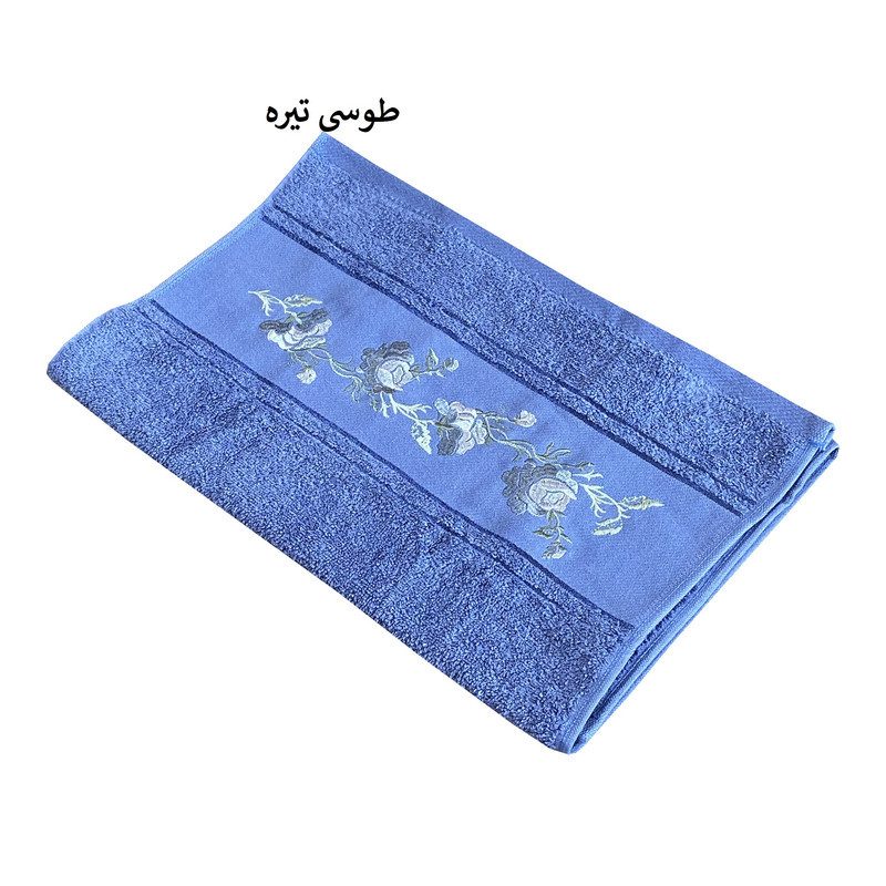 حوله دستی ماندگار مدل GOL14 سایز 40X75 سانتی متر