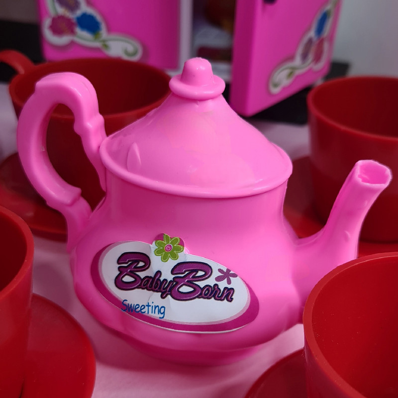 ست اسباب بازی آشپزخانه مدل little chef مجموعه 63 عددی