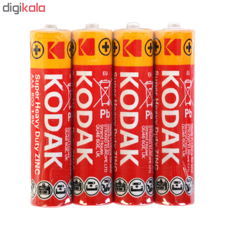 باتری قلمی و نیم قلمی کداک مدل Super Heavy Duty بسته 16 عددی