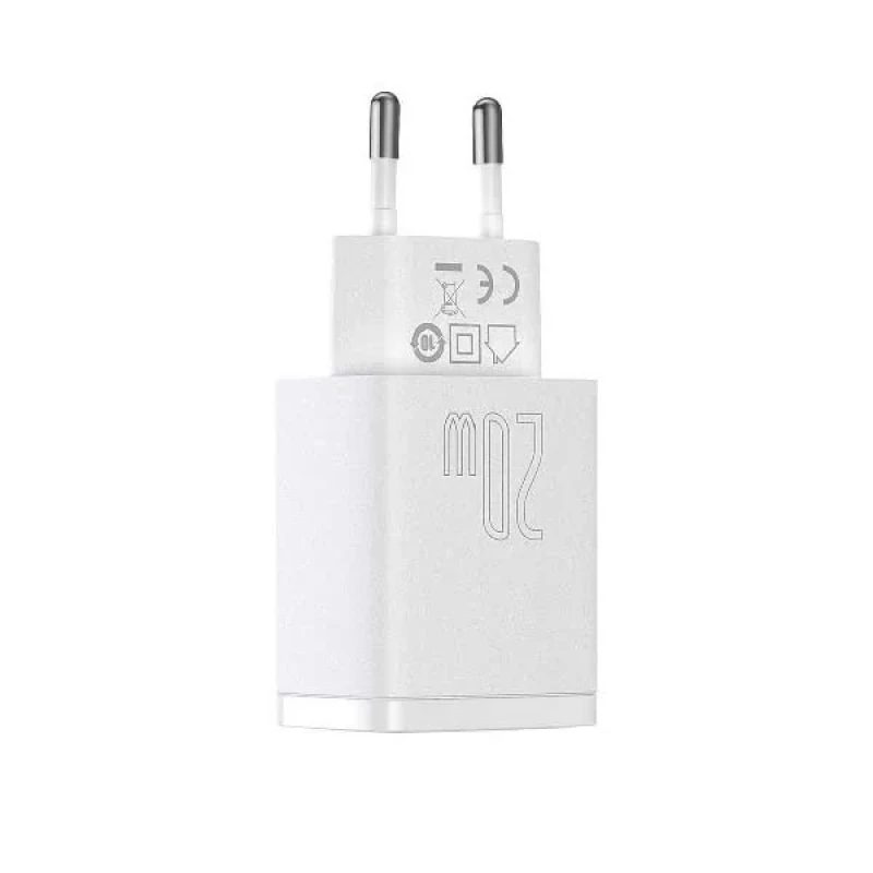 شارژر دیواری 20 وات بیسوس مدل GaN5 EU CCGN05010