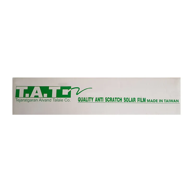 برچسب دودی شیشه خودرو تات مدل SRC-2BK20 رول 2 متری
