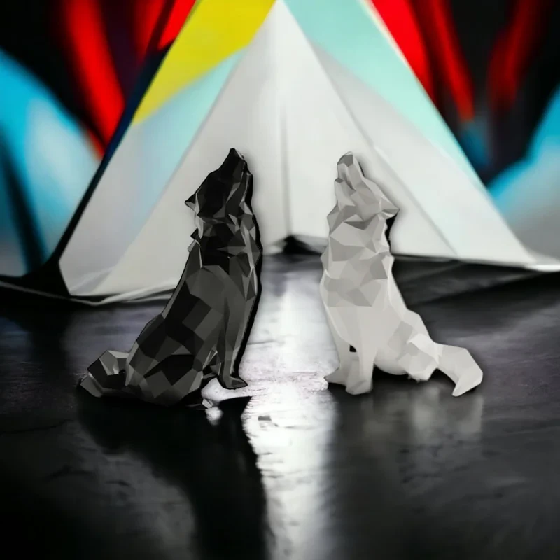 فیگور مدل wolf بسته دوعددی