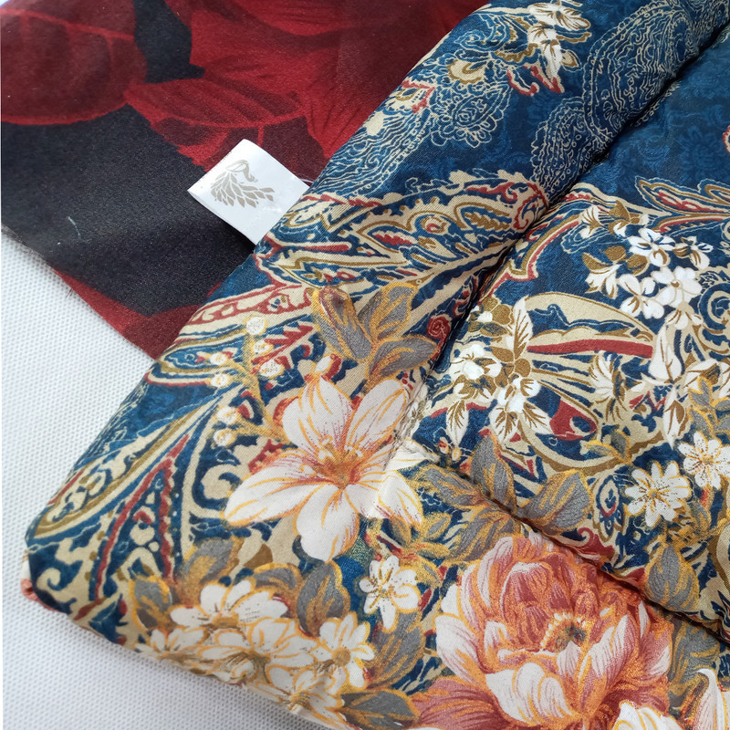 لحاف کرسی خانه سبز اسماعیلی مدل یلدا سایز 350x350 سانتی متر
