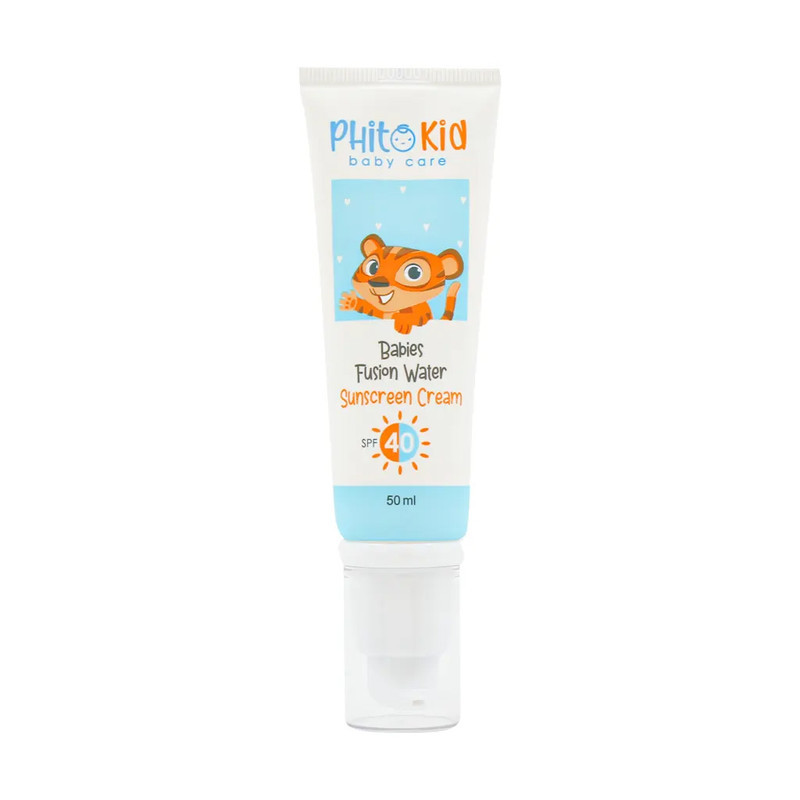 کرم ضد آفتاب کودک فیتوکید مدل فیوژن واتر SPF40 حجم 50 میلی لیتر
