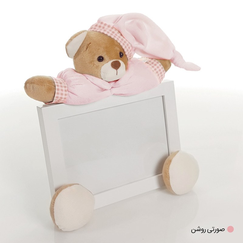 قاب عکس کودک نی نی سیس مدل خرس نانان کد GH-N-Pink13x18