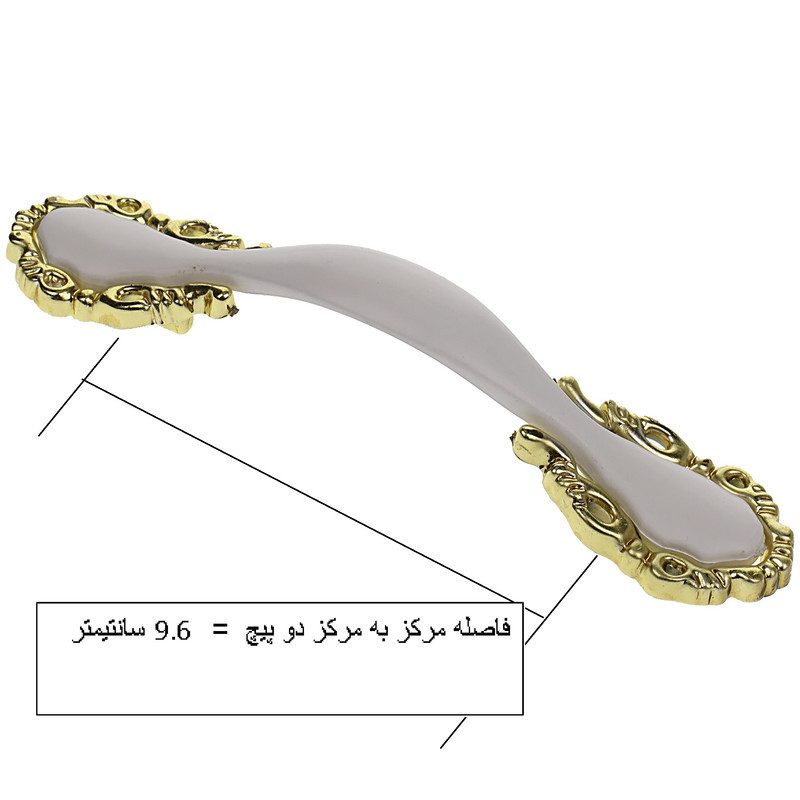 دستگیره کابینت مدل NR96 بسته 5 عددی