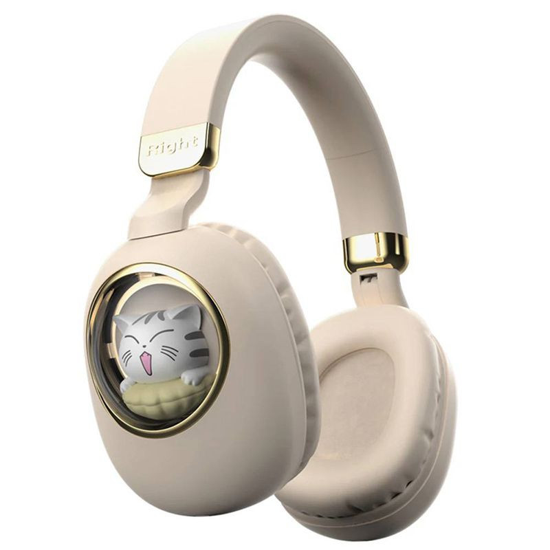 هدفون بی سیم مدل بچه گانه طرح گربه کد CA-037