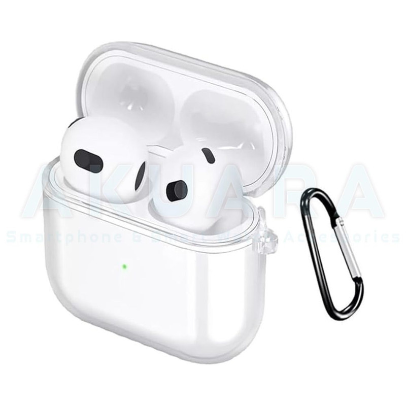 کاور آکوآرا مدل Clear مناسب برای کیس هدفون بی سیم اپل Airpods 4
