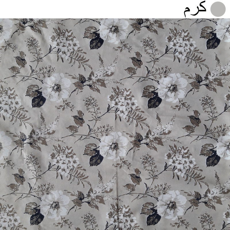 ملحفه تشک مهمان سندس مدل باران کد F365 سایز 195x90 سانتی متر