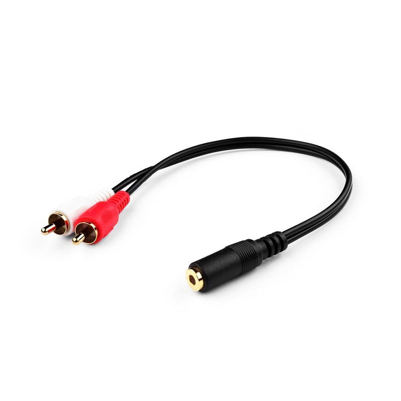 کابل تبدیل جک 3.5 میلی متری به RCA مدل FRWX طول 0.3 متر