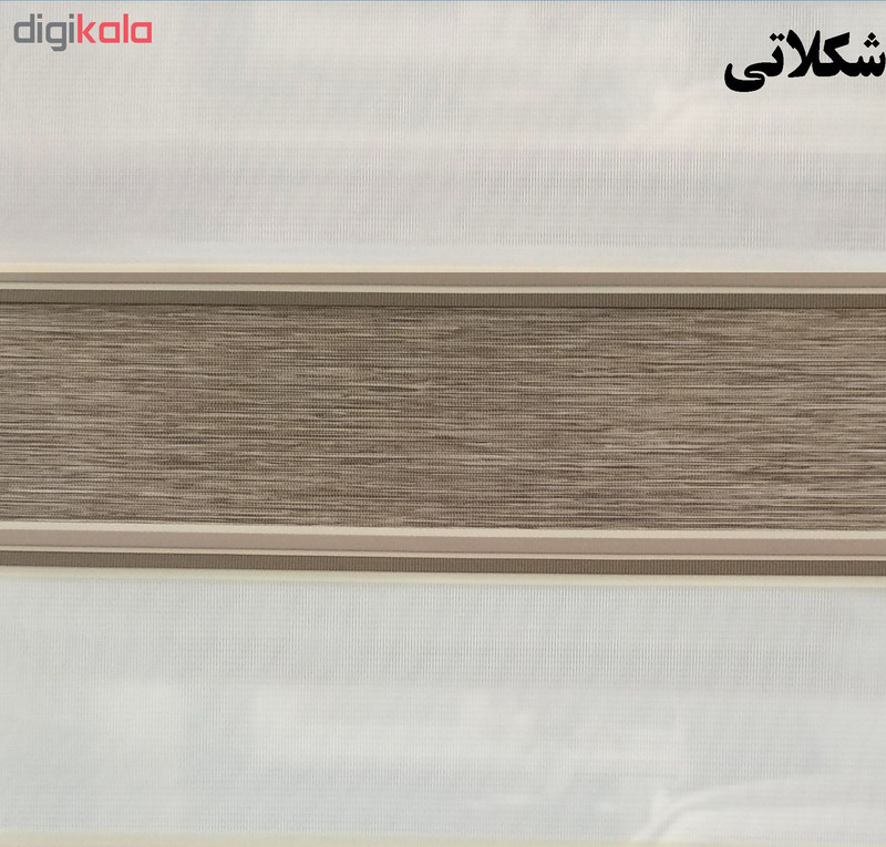 پرده زبرا زیو کد 004 سایز 110 × 180 سانتی‌ متر