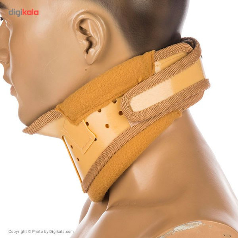 گردن بند طبی پاک سمن مدل Hard With Chain Pad سایز کوچک