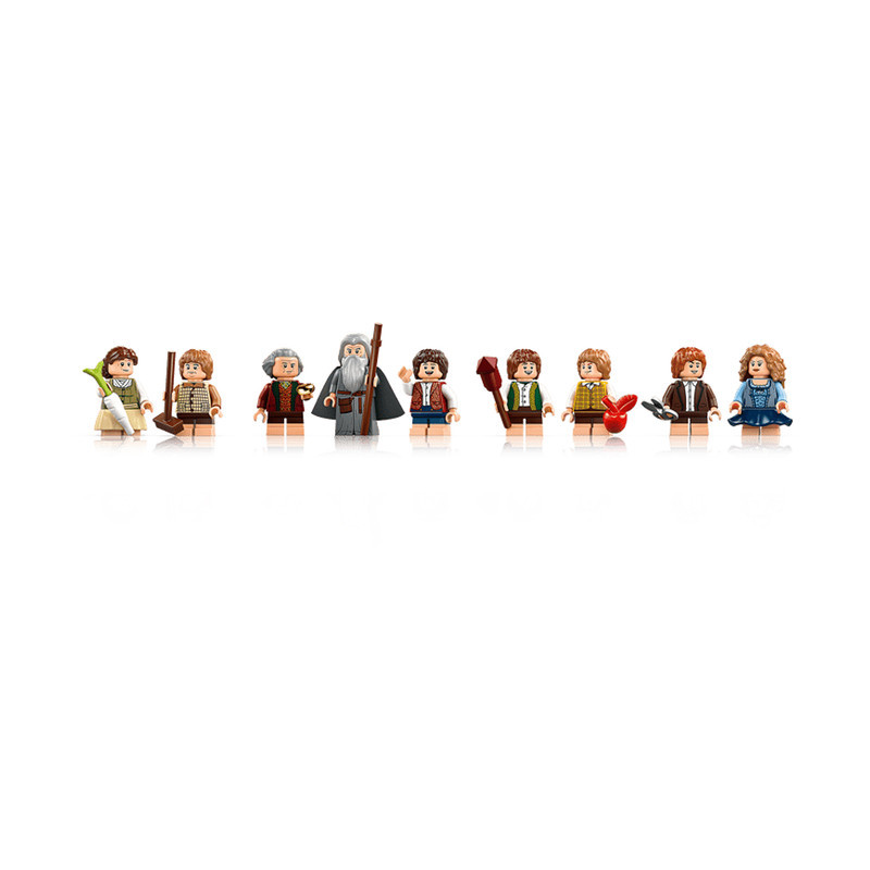 لگو 2017 تکه سری Icons مدل The Lord of the Rings The Shire کد 10354