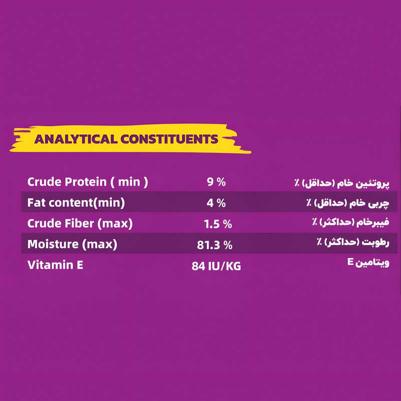 کنسرو غذای گربه بالغ لوپتو مدل پته اکونومی طعم مرغ وزن 400 گرم