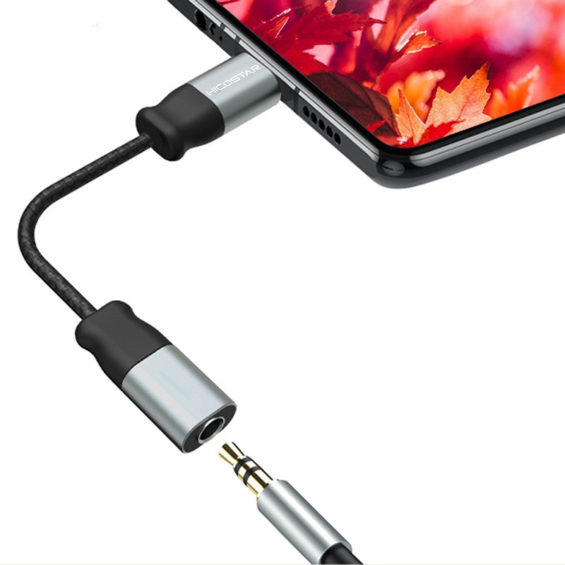 مبدل USB-C به جک 3.5 میلیمتری هایکواستار مدل HS-T12C