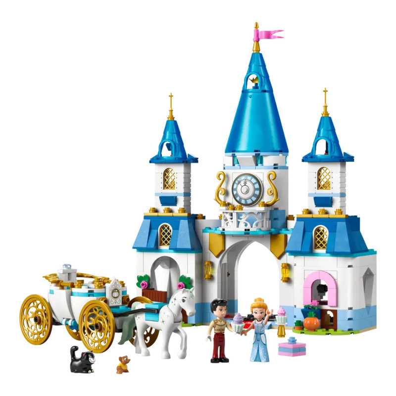 لگو سری Queen Castle مدل Cinderella's Castle & Horse Carriage کد 43275