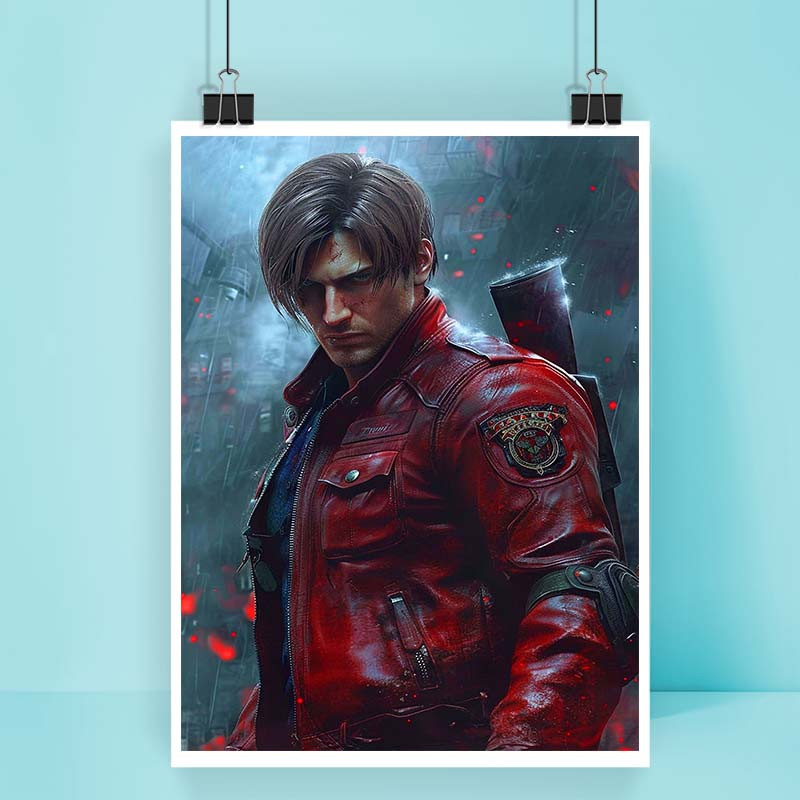 پوستر کارنيکا طرح Resident Evil رزدینت اویل کد 53395 مجموعه 8 عددی