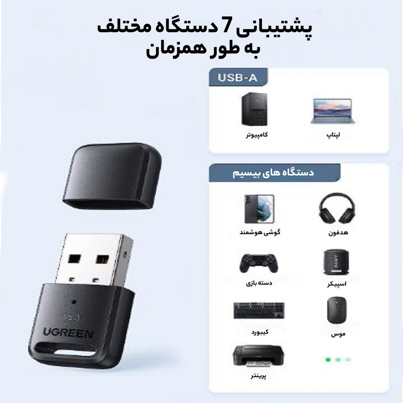 دانگل بلوتوث یوگرین مدل CM591-90225
