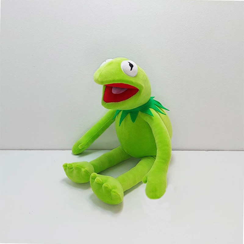 عروسک پولیشی قورباغه کرمیت مدل Kermit ارتفاع 50 سانتی متر