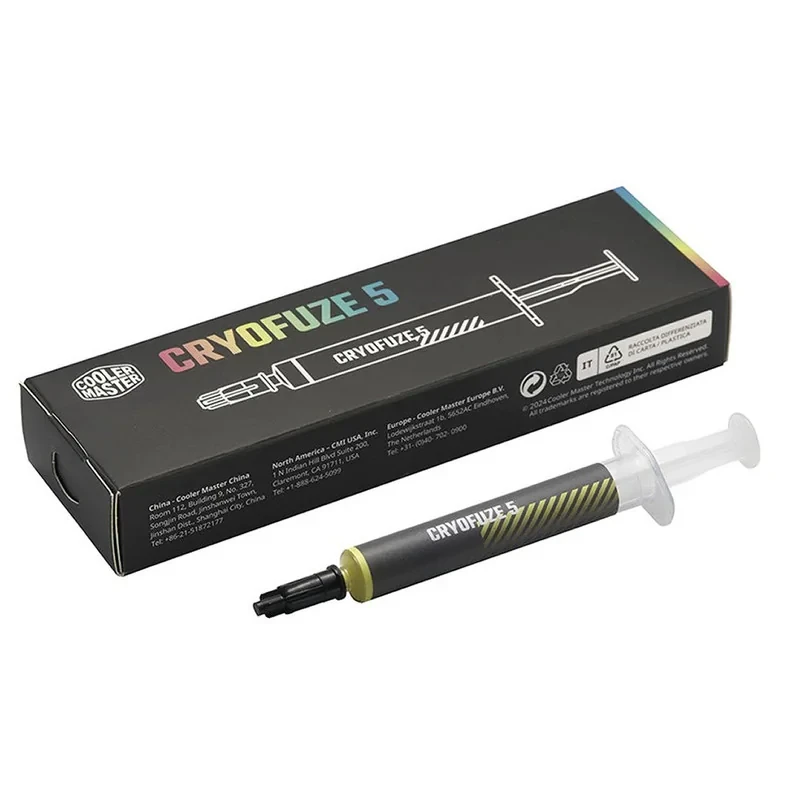 خمیر سیلیکون کولر مستر مدل CryoFuze 5 Yellow