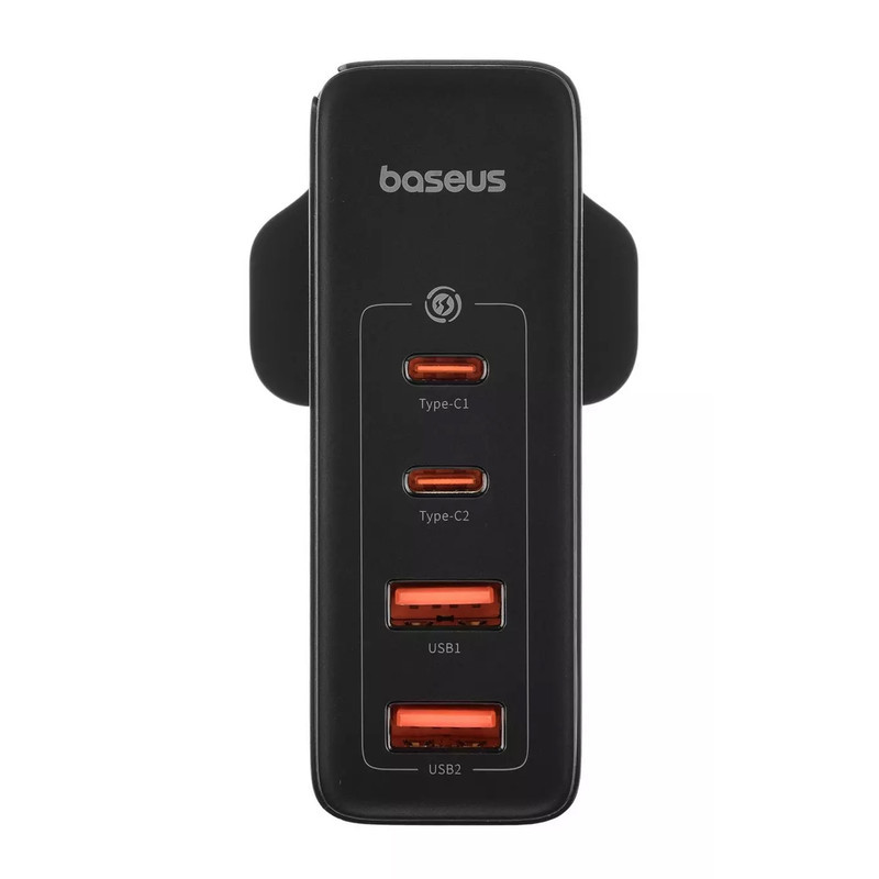 شارژر دیواری 100 وات بیسوس مدل GAN5 PRO 100W به همراه کابل USB-C
