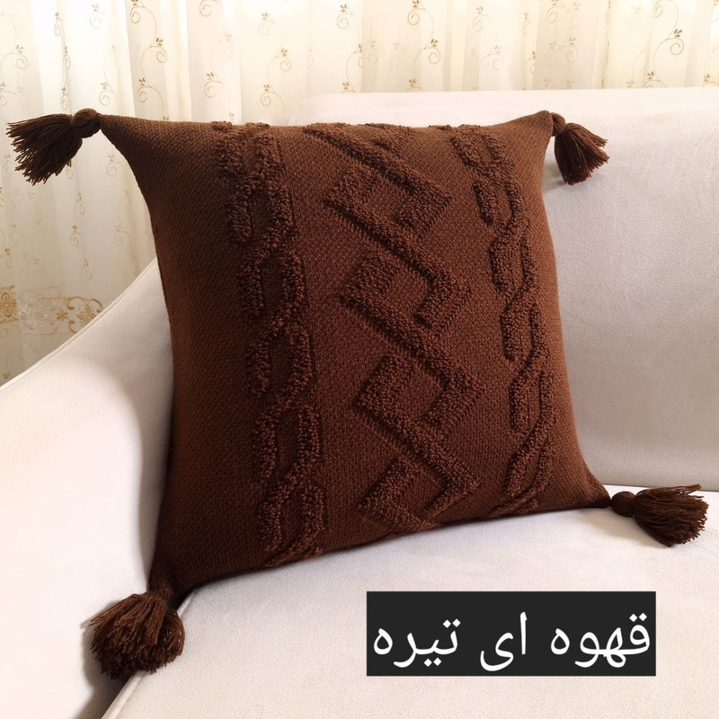 کاور کوسن مدل پانچدوزی ایران سایز 40×40 سانتی متر