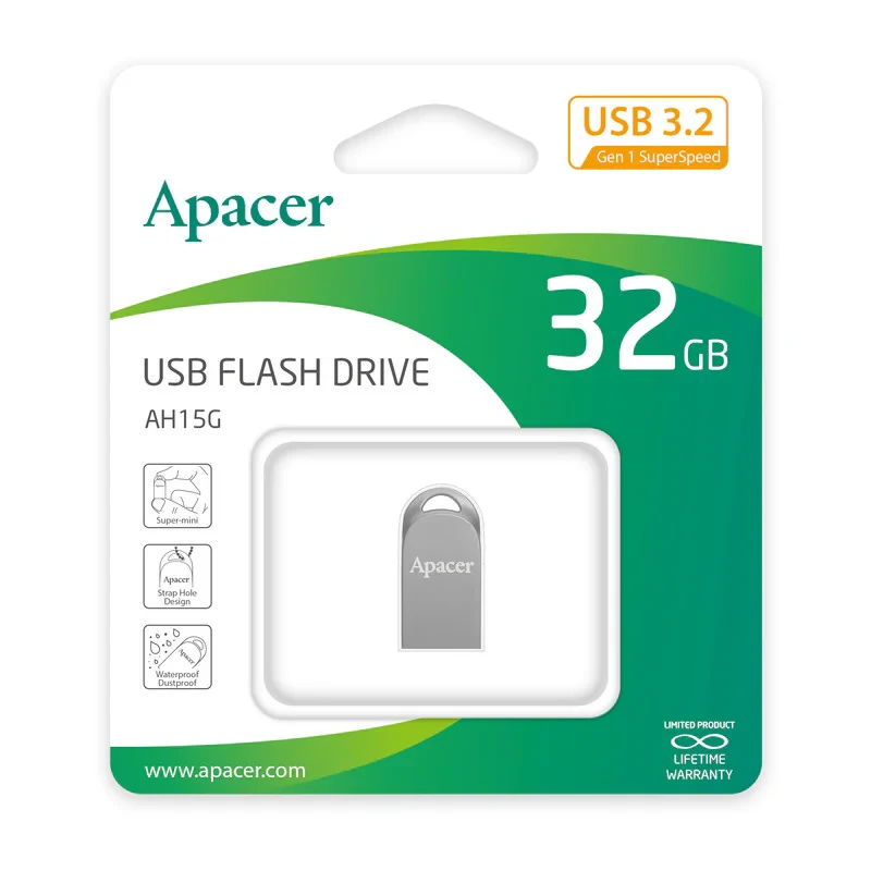 فلش مموری اپیسر مدل AH 15G ظرفیت 32 گیگابایت