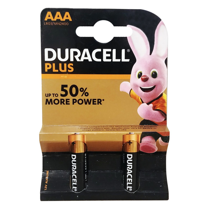 باتری نیم قلمی دوراسل مدل PLUS-LR3 بسته 10 عددی