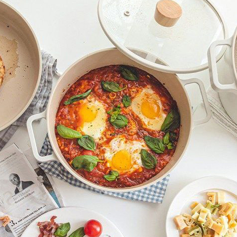 تابه نیوفلیم مدل LOW STOCKPOT سایز 30