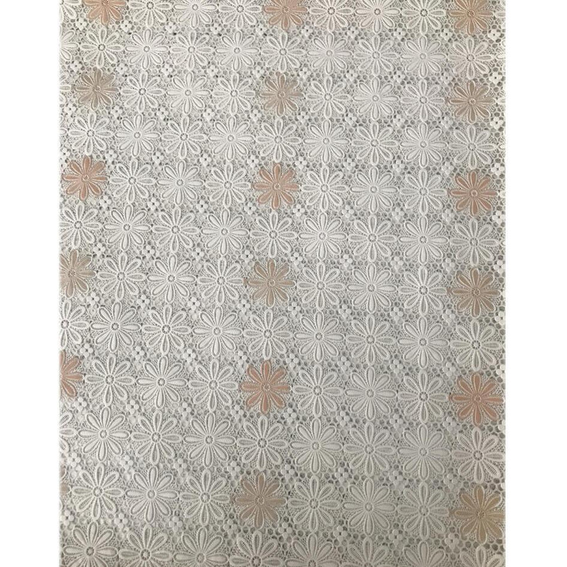 سفره 3 نفره مدل رویال طرح گیپور سایز 100×80 سانتی متر کد 07