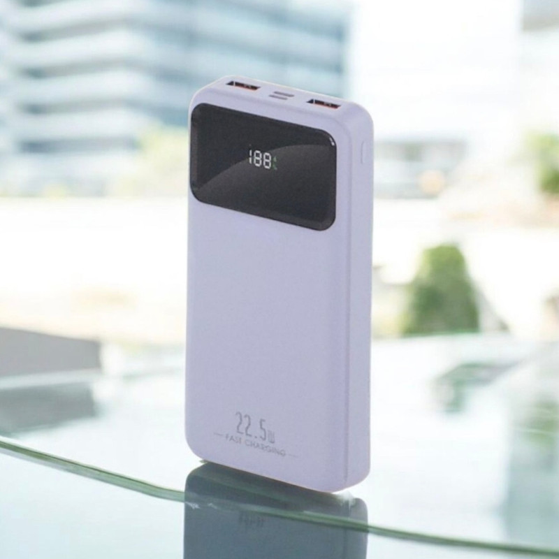 پاوربانک مدل z20000mah ظرفیت 20000 میلی آمپر ساعت