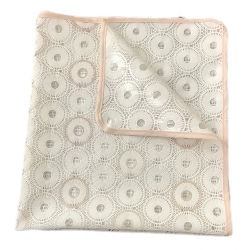سفره 12 نفره مدل رویال طرح گیپور سایز 250×140 سانتی متر
