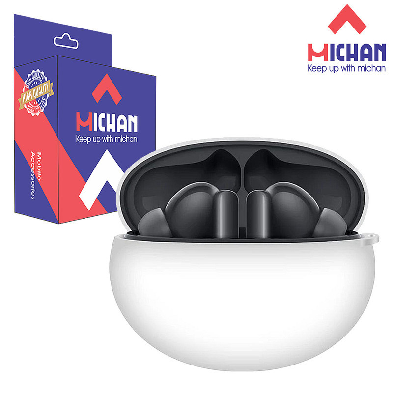 کاور میچان مدل silicone مناسب برای کیس هدفون بی سیم هوآوی FreeBuds 5i