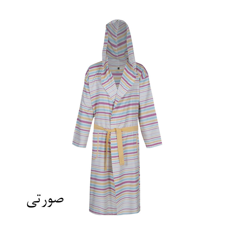 حوله پالتویی ابراهیمی یزد مدل راه راه سایز 110