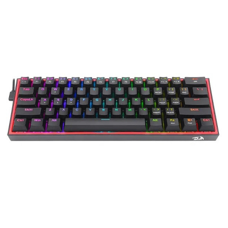 کیبورد مخصوص بازی ردراگون مدل K617 FIZZ RED SWITCH