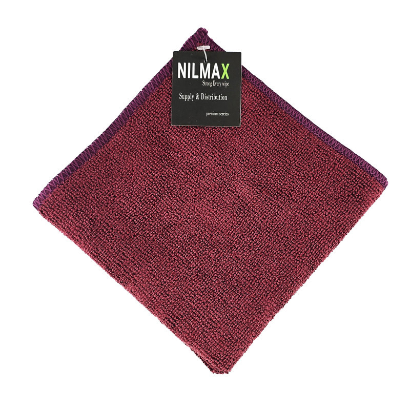 دستمال نظافت خانه و آشپزخانه میکروفایبر، حوله‌ای مدل NILMAX H008 بسته 5 عددی
