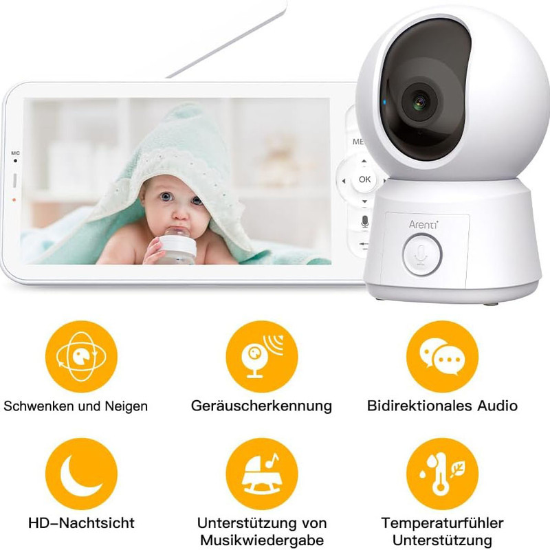 دوربین اتاق کودک مدل B2 KIT مجموعه دو عددی