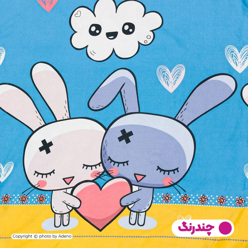 بالش نوزاد آدنو مدل Rabbit کد MC07