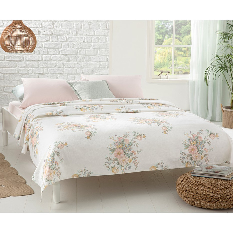 روتختی دو نفره انگلیش هوم مدل Cottage Garden سایز 220x200 سانتی‌متر