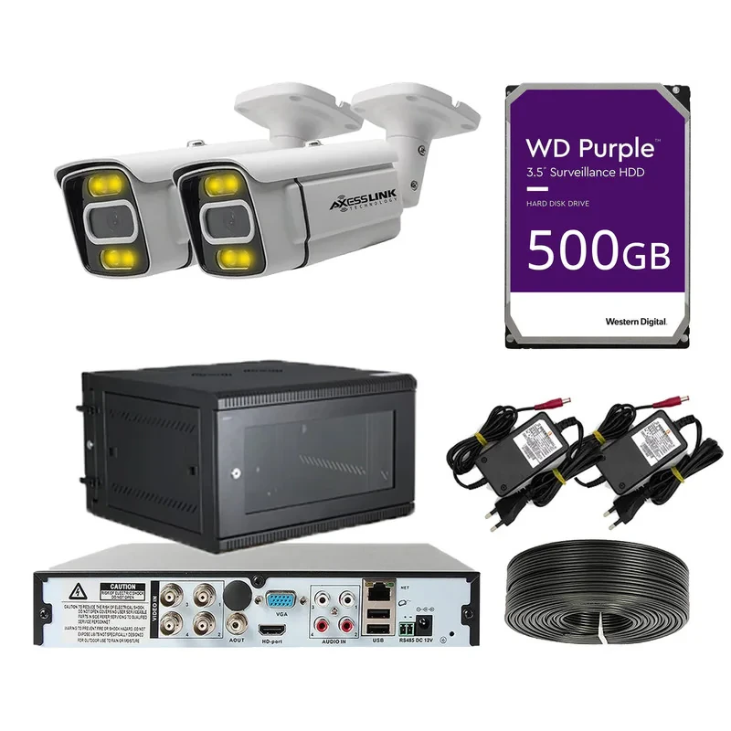 سیستم امنیتی مدل CAMERA 2 - AXESSLINK مجموعه 2 عددی