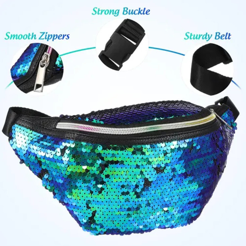 کیف کمری زنانه مدل Shiny Waist Carnival