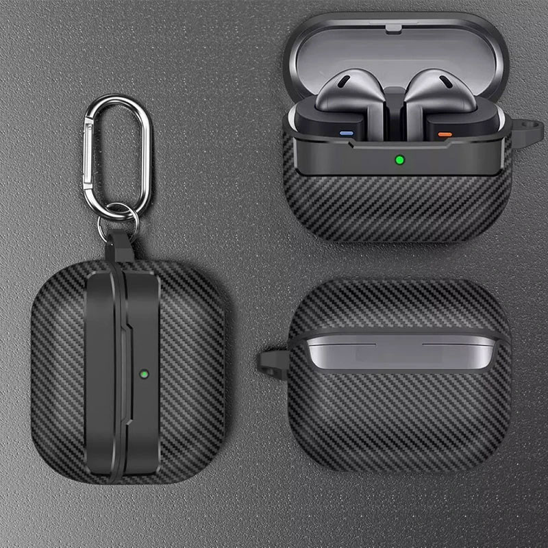 کاور مسیر مدل GXY Carbon Fiber مناسب برای کیس هدفون بی سیم سامسونگ Galaxy Buds 3 FE