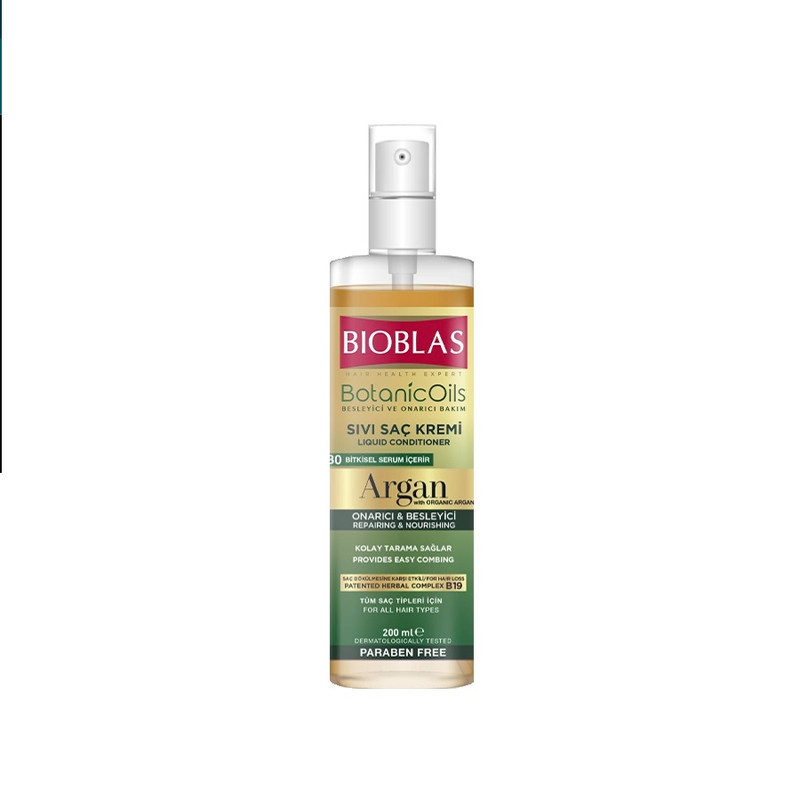 اسپری دو فاز مو بیوبلاس مدل argan حجم 200 میلی لیتر