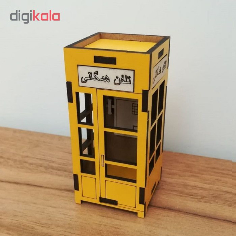 ماکت دکوری طرح کیوسک تلفن مدل SI-02